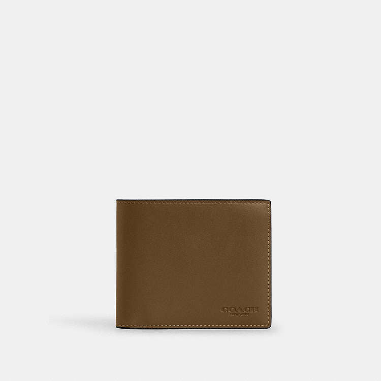 Coach 3IN1 Wallet in Small Grain Leather - Tan